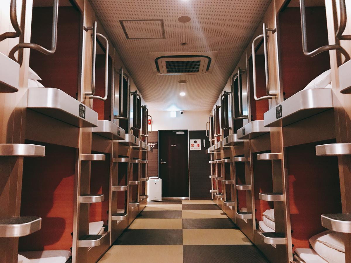 Sauna & Capsule Hotel Rumor Plaza Kyoto Buitenkant foto